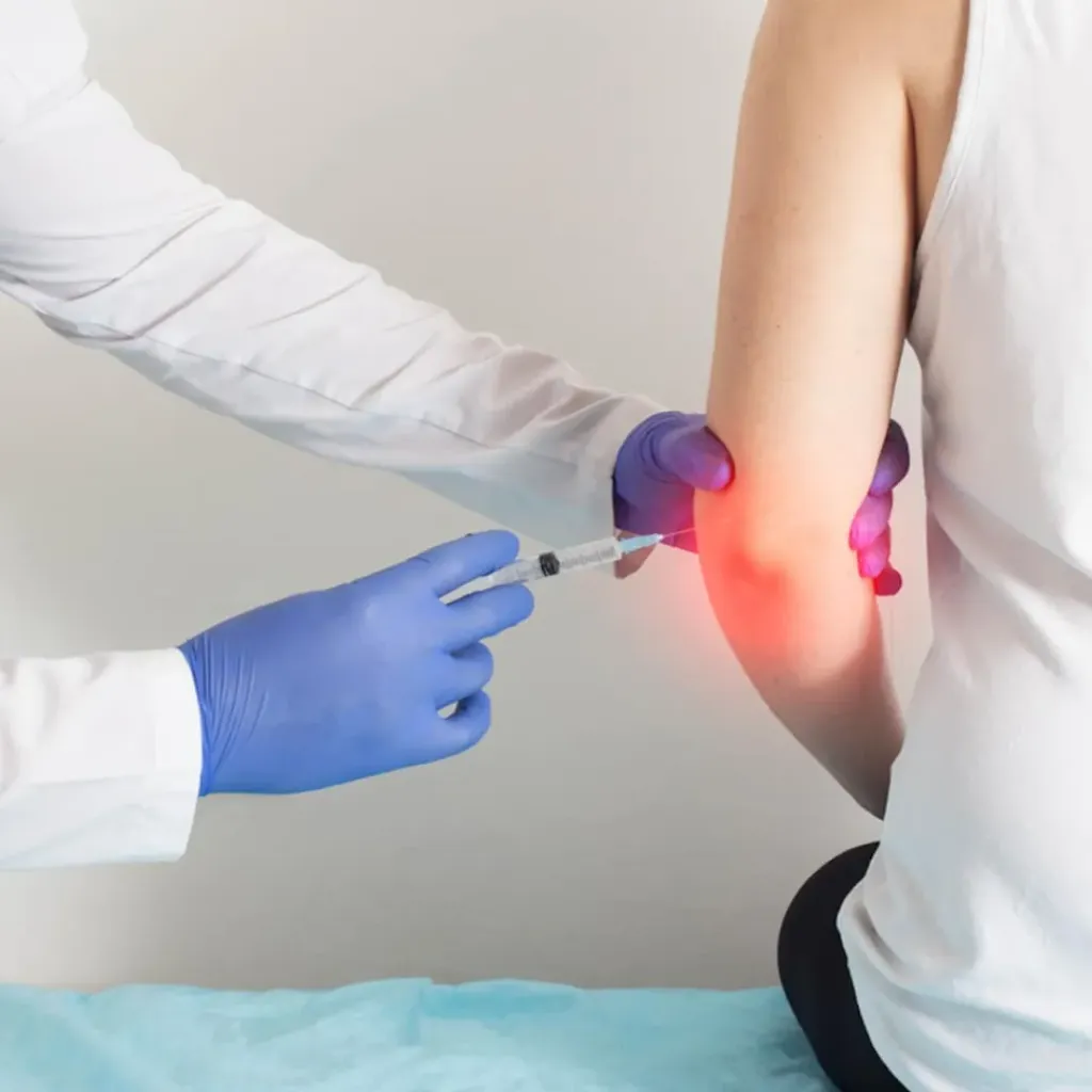 Plasma ozonizado articular